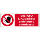 ELCART DISTRIBUTION - ERT352041000 CARTELLO VIETATO L ACCESSO