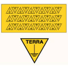 ELCART DISTRIBUTION - ERT352091400 FOGLIO N.30 ETICHETTE MESSA TERRA