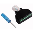 ELCART DISTRIBUTION - ERT402005000 SPINA RJ45 8PIN CON MORSETTO