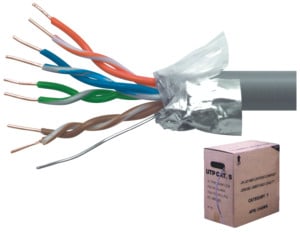 ELCART DISTRIBUTION - ERT403980000 CAVO CAT.6 FILI RIGIDI BOBINA CCA