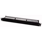 ELCART DISTRIBUTION - ERT404864200 PANNELLO PATCH 24 POSTI RJ45 NERO