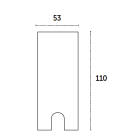 BOBOLI IN LUCE SRL - BBXAL8 CONTROCASSA PER OLAR8