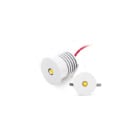 BOBOLI IN LUCE SRL - BBXDL1X1B PETIT 2W 12VDC ALLUM.SATIN.TONDO LUCE BL