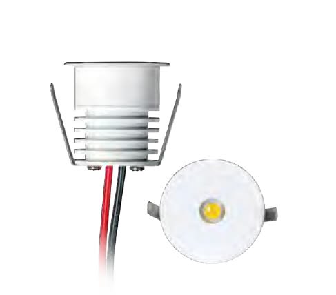 BOBOLI IN LUCE SRL - BBXDL1X1BC PETIT 2W 12VDC BIANCO TONDO 3000K