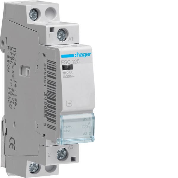 HAGER - HAGESC125 InstallationsSchutze 25A 1S 230V