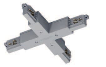 ESSE-CI SRL - ESC15AA07DB TRACK SYSTEM GIUNTO A QUATTRO VIE DALI B
