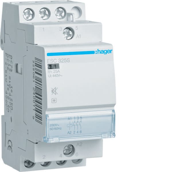 HAGER - HAGESC325S Installationsschutz brumm 25A 3S 230V
