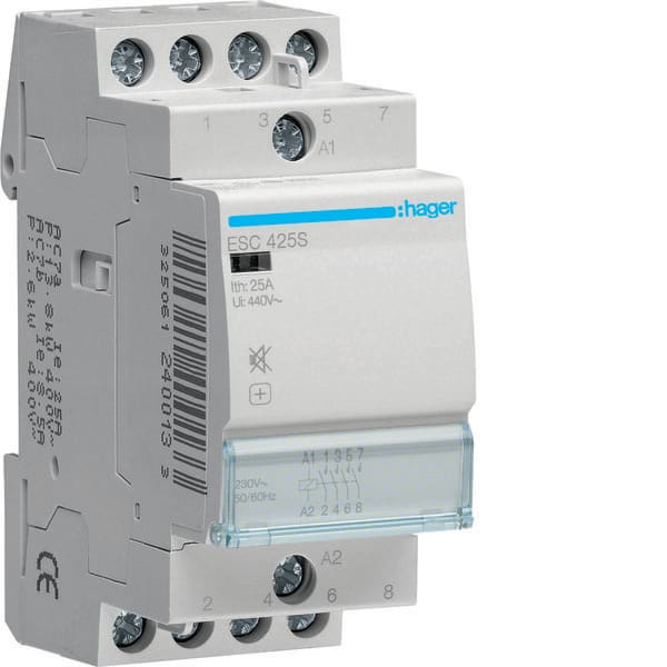 HAGER - HAGESC425S Installationsschutz brumm 25A 4S 230V