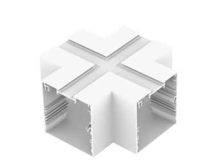 ESSE-CI SRL - ESC43AA07B GROOVE GIUNTO A QUATTRO VIE BIANCO
