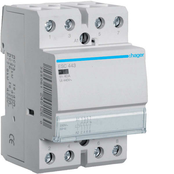 HAGER - HAGESC443 Installationsschutz 40A 3S+1O 230V