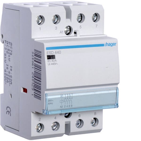 HAGER - HAGESD440 Installationsschutz 40A 4S 24VAC