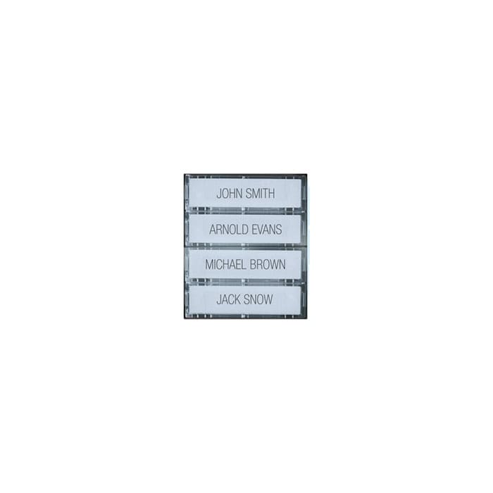 COMELIT GROUP SPA - COEET9211 4 PULSANTI SINGOLI PER EXTRA 4+N