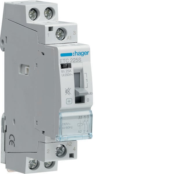 HAGER - HAGETC225S Brummfrei T/N Schutze , 25A, 2S, 230V
