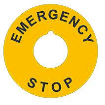 CABUR SRL - CBRETVIN162 CONF. 60PZ ET.TONDA X PULS.EMERG.ING. 60