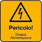 CABUR SRL - CBRETVIN166 CONF. 10PZ PERICOLO!DOPP.ALIMENT.120X120