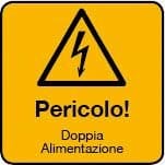 CABUR SRL - CBRETVIN166 CONF. 10PZ PERICOLO!DOPP.ALIMENT.120X120