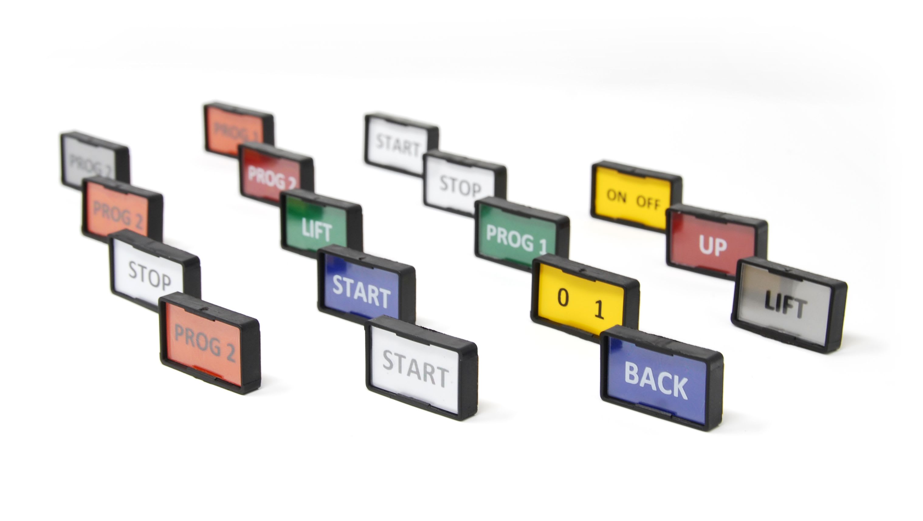 GRAFOPLAST SRL - GRAEVO1527R TARGHETTA PVC ROSSO 27X15MM 264PZ