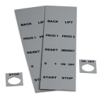 GRAFOPLAST SRL - GRAEVO4404M T. PULSANTI PVC METAL 40X30MM 440PZ