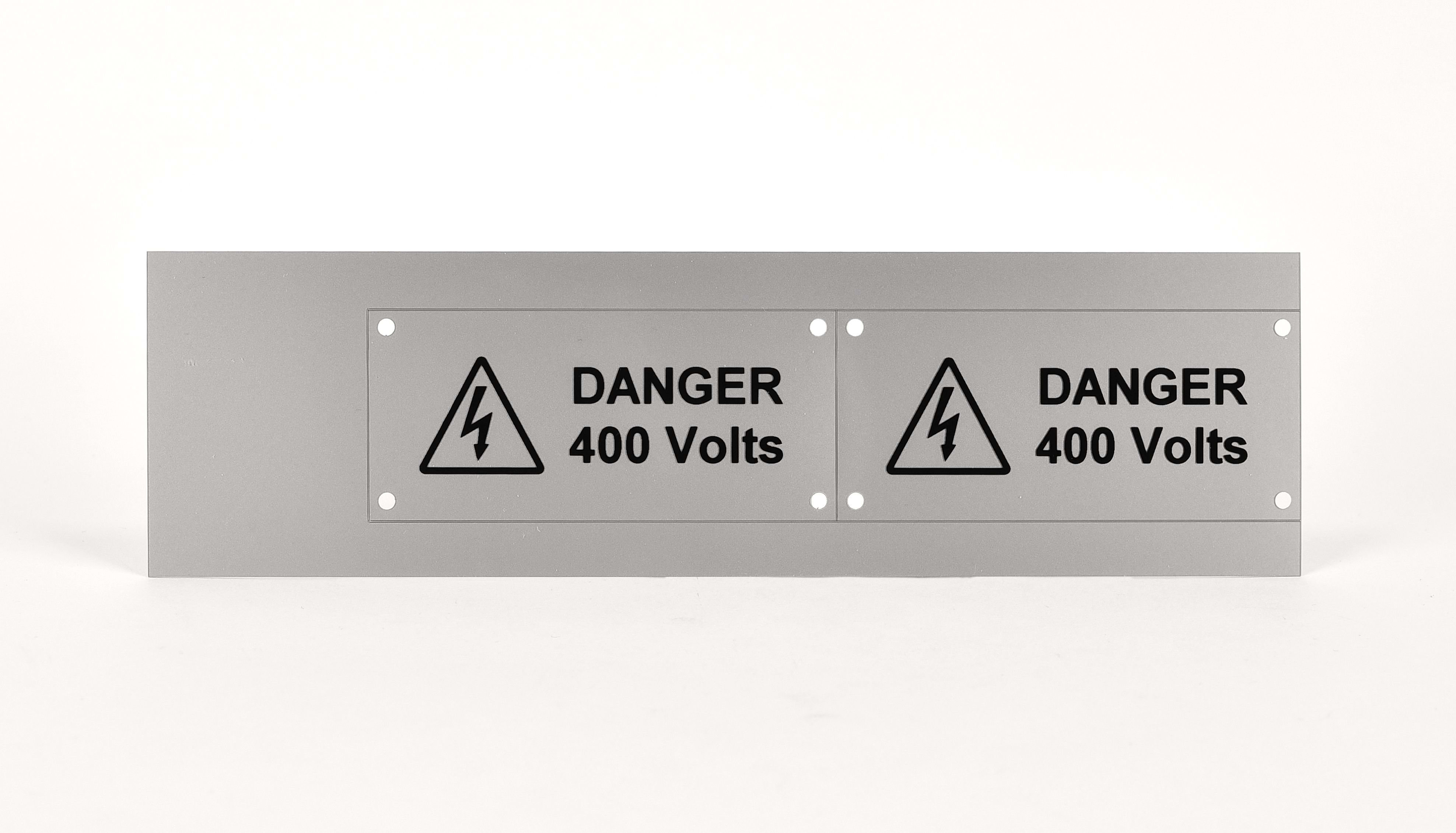 GRAFOPLAST SRL - GRAEVO4090M TARGA QUADRO PVC METAL 90X40MM 22PZ