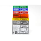 GRAFOPLAST SRL - GRAEVO460100Y TARGA QUADRO PVC ADES GIAL 100X60MM 22PZ