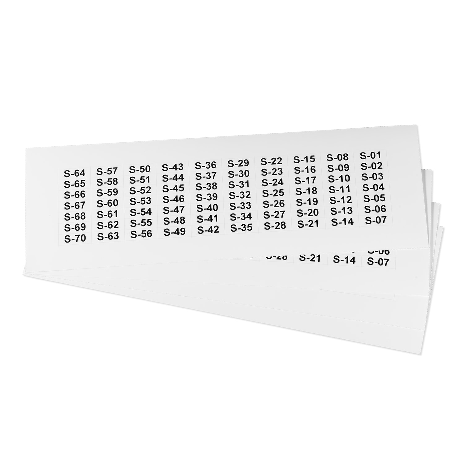 GRAFOPLAST SRL - GRAEVOFX0720W ETICHETTA ADES VINYL BIANCO 20X7MM 1400P