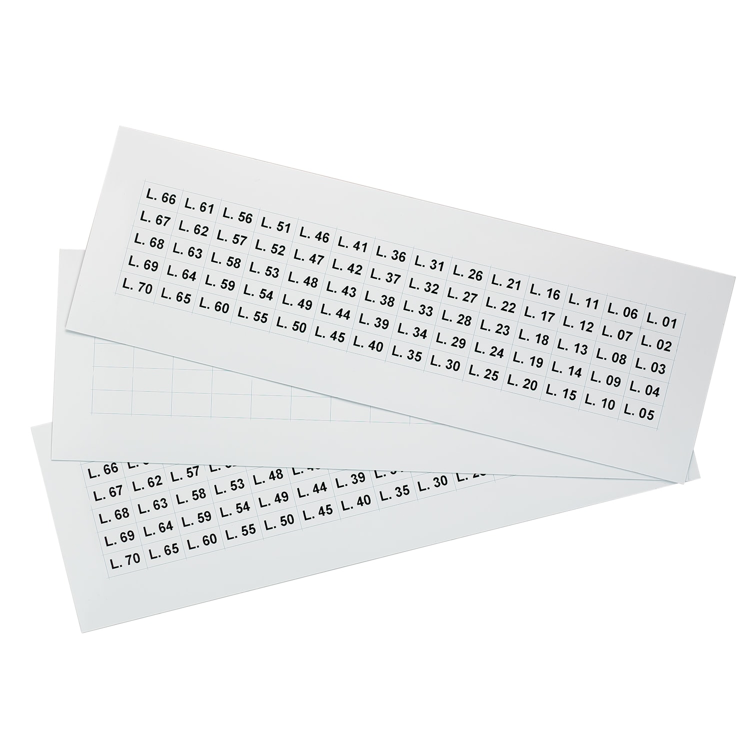 GRAFOPLAST SRL - GRAEVOFX0915W ETICHETTA ADES VINYL BIANCO 15X9MM 1400P