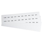 GRAFOPLAST SRL - GRAEVOFX2222W ETICHETTA ADES VINYL BIANCO 22X22MM 400P