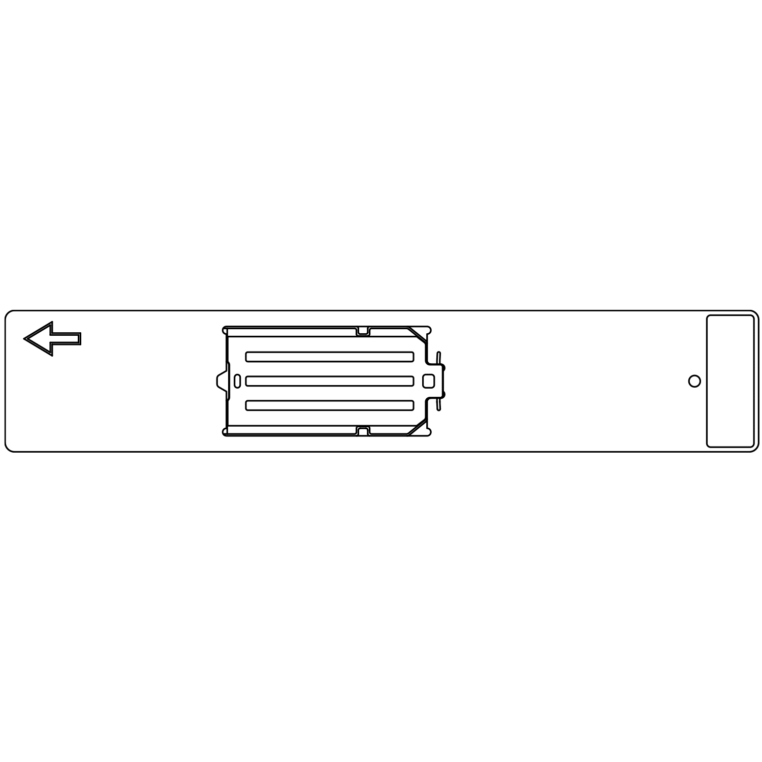 GRAFOPLAST SRL - GRAEVOPL0024 PIASTRA T. TELERUTTORI INSERIMENTO SINGO