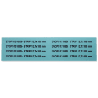 GRAFOPLAST SRL - GRAEVOPS13109S STRISCIA PLC SIEMENS VERD PVC 12,7X109 8