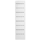 GRAFOPLAST SRL - GRAEVOSL027013W SEGNACAVO AUTOLAMINANTE BIANCO 27X13 800