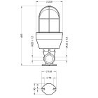 SIRENA - SIR96113 EX 080 LA L RED V110AC
