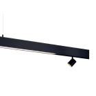 EXENIA SRL - EXE353715052 LED RUNNER SPOT 2X ON-OFF NERO 8530