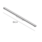 EXENIA SRL - EXE708726500 UNIT 42W 5300LM 844MM DALI ALLUMINIO 853