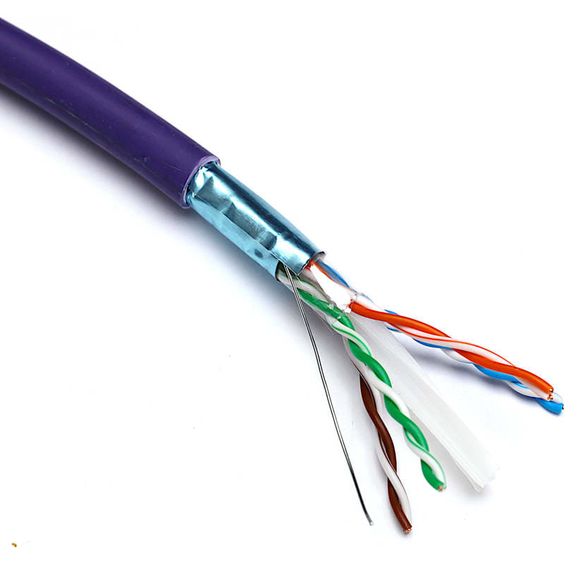 EXCEL - EXL100-076-1000ECAB CAVO CAT.6 F/UTP AWG24 LS0H ECA VIOLA BO