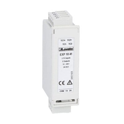 LOVATO - LOVEXP1041 2 ING. PER TERMOCOPPIE 2 USCITE STATICHE