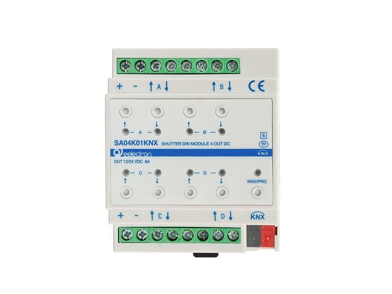 EELECTRON SPA - EEXSA04K01KNX MODULO TAPPARELLE 4OUT 12-24VDC