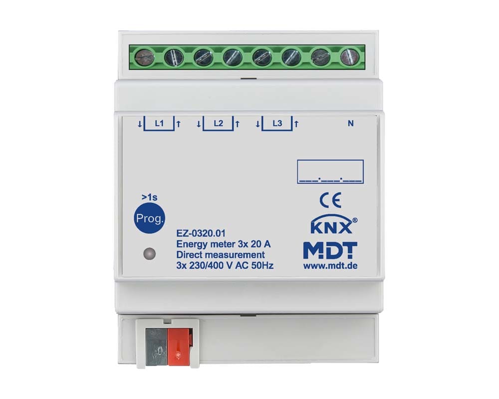 MDT ITALIA SRL - EYGEZ-0320.01 CONTATORE TRIFASE 20A, INSER.DIRETTA