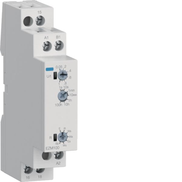 HAGER - HAGEZM100 REL  TEMPORIZZATORE MULTIFUNZIONE 1M