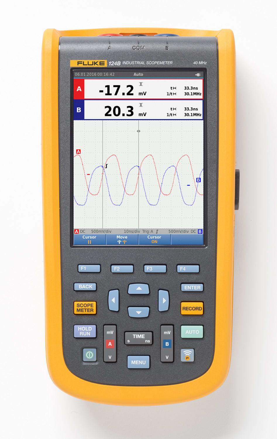 FLUKE ITALIA SRL - FLK4755731 124B OSCILLOSCOPIO 40 MHZ, 2 CH, CONNECT