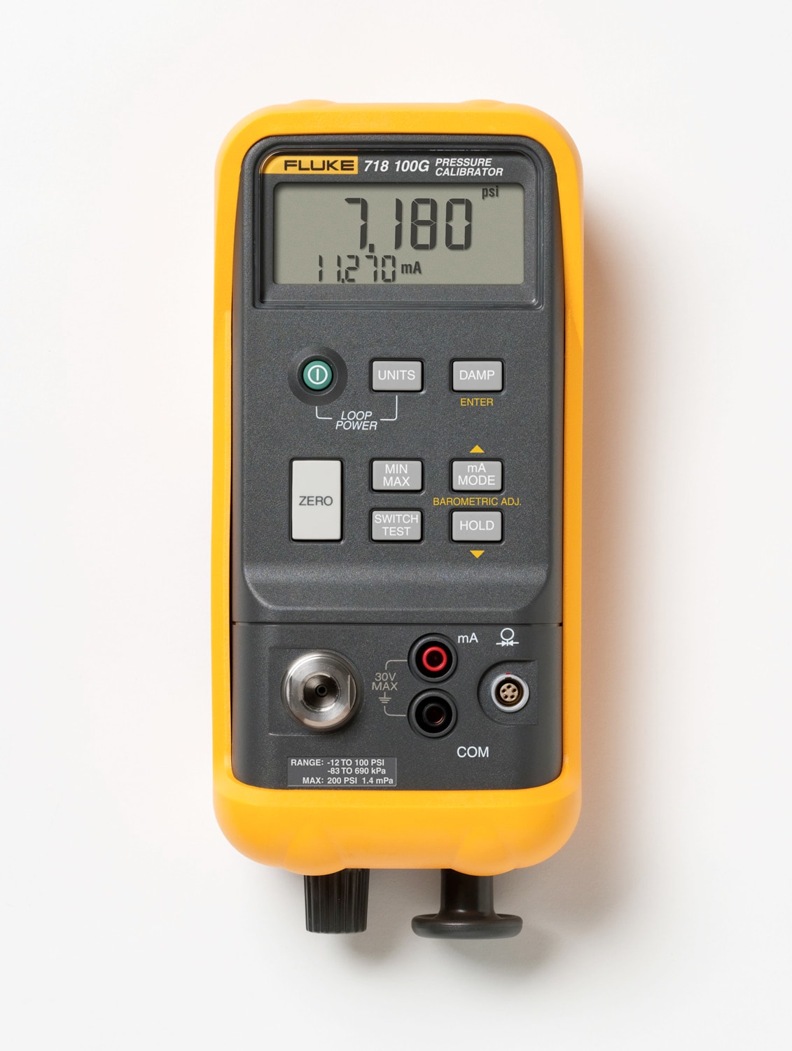 FLUKE ITALIA SRL - FLK665080 718 100US CALIBRATORE PRESS 7BAR, POMPA