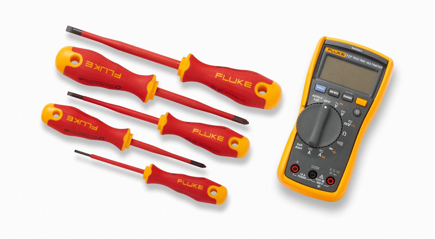 FLUKE ITALIA SRL - FLK5133966 IB117M MULTIMETRO 117 + CACCIAVITI ISOLA