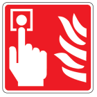 OCMEI SRL - OCMF005-1604-AD ETIC.ADES.L.120MM PITT PULSANTE AL