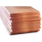 BARRE DI RAME - F10BAR8X80SA BARRA RAME 8X80 SPIGOLI ARROTOND