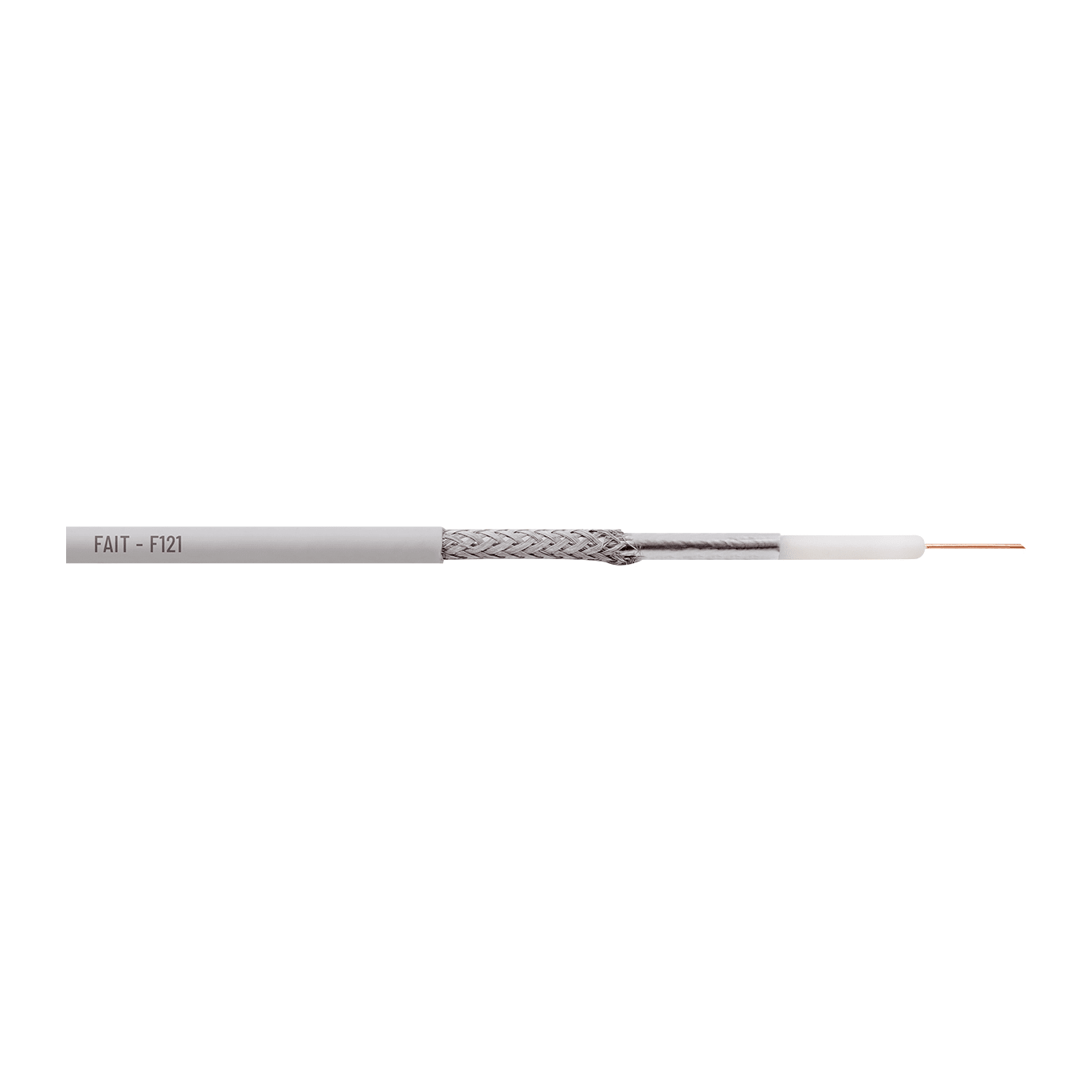 FAIT SRL - FIT6000000 F121 - CAVO COAX Ø 5 MM, MATASSA 100 MT
