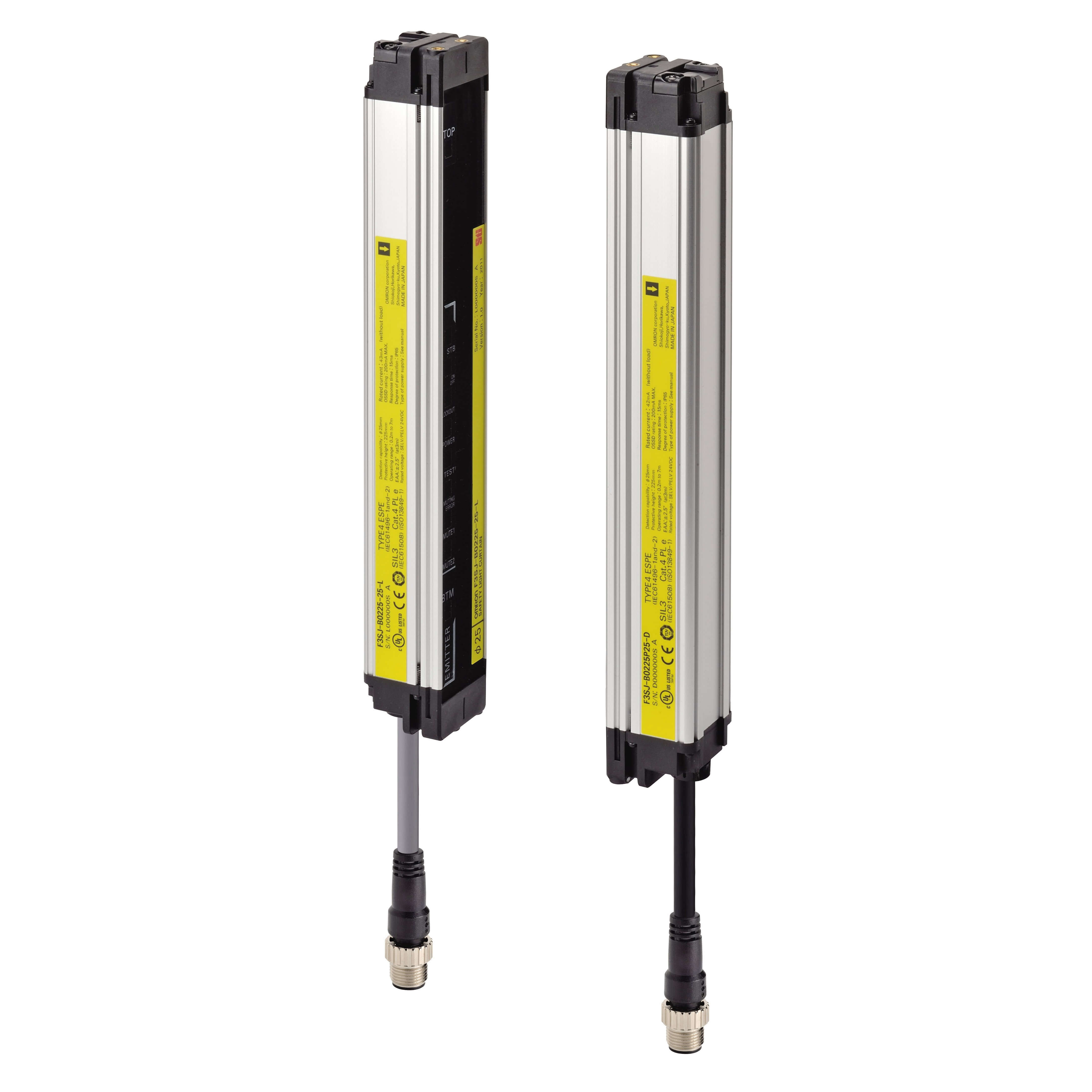 OMRON - OMRF3SJB0625P25 BARRIERA,TIPO4,RIS.30MM,DMAX.7M,H.625MM