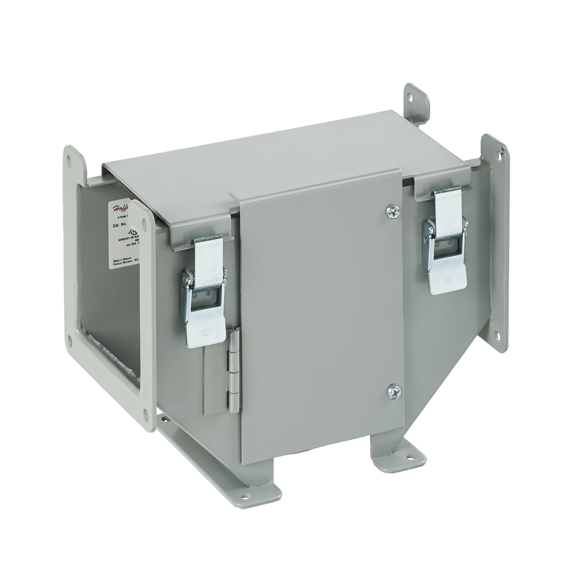 ELDON AUSTRIA GMBH - HOFF44LTC Raccordo a T con profilo incernierato a innesto e apertura superiore esterna, 4,00x4,00, grigio, acciaio