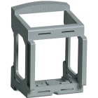 BTICINO - BTIF80AL Hutschienenadapter MSC, 2,5 TE, Grau, fu