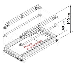 FACAL SRL - FAFD803 KIT DI PROT. PER PIANO DI LAVORO DOGE/80