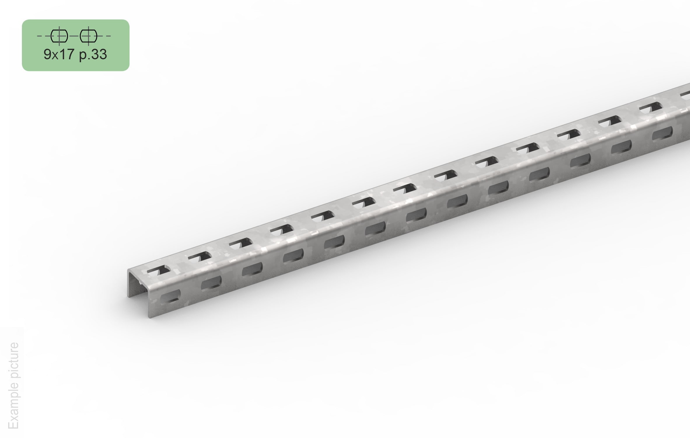 FEMI-CZ SPA - FCZA0Z33D3E030P PROFILATO 33-U 9/33 30X25-2.5 3M Z