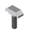 FEMI-CZ SPA - FCZD0C12S10X30EK VITE T.A.M10X30+DADO+ROND. 100PZ Z.EL. E